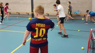 Groep 6 in actie tijdens gymles [upl. by Roede]