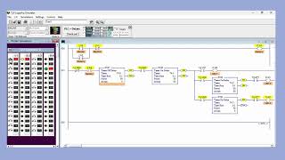 logic pro 500 ladder diagram and simulation [upl. by Ofori]