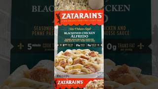 Trying the NEW Blackened Chicken Alfredo from Zatarains for 1st time🔥or 🗑️ shorts foodie fyp [upl. by Flori]