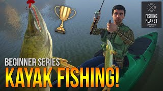 Lvl16 MASSIVE Chain Pickerel  KAYAK Fishing at Night  Fishing Planet [upl. by Knowle]