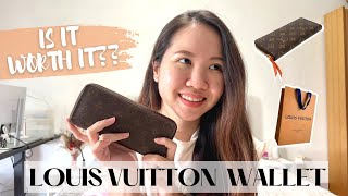 LOUIS VUITTON CLEMENCE WALLET 6 YEARS WEAR amp TEAR  WHAT FITS  PROS amp CONS [upl. by Ai]