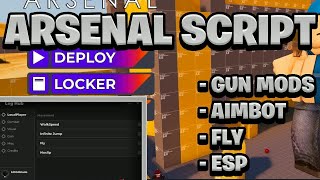 Arsenal Script Pastebin 2024 Mobile amp Pc  No Key Aimbot Silent Aim  Free Solara amp Delta [upl. by Ytnom12]