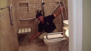 Handicap bathroom remodeling [upl. by Barnes730]