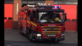 Merseyside Fire amp Rescue Service  Wallasey Second Pump  Turnout [upl. by Lemert631]