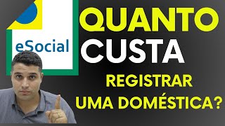 QUANTO CUSTA PARA REGISTRAR EMPREGADA DOMÉSTICA EM 2024 GUIA COMPLETO COM SALÁRIO MÍNIMO [upl. by Ydoj397]