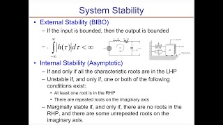 Ch2 Time Domain Analysis Convolution and System Stability Part 4 of 4 [upl. by Claiborn]