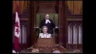 Margaret Thatcher Speaking French [upl. by Anert]