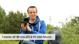 Tamron SP 90 mm f28 Di VC USD Macro  Das beste MakroObjektiv bis 500 Euro [upl. by Eitra]