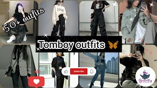 Tomboy outfits 🦋✨ 50 outfits 🥀Beautyfashion0224 [upl. by Varden]