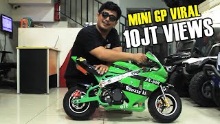 MINI GP POLINI 2TAK 50CC HANYA DI GARASI OMDICK [upl. by Lubbi414]