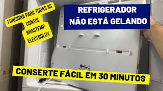 GELADEIRA NÃO GELA  CONGELA  SOLUÇÃO FÁCIL E RÁPIDA QUE QUALQUER PESSOA É CAPAZ [upl. by Darren]