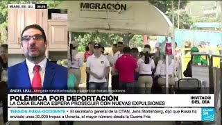 ¿Por qué Estados Unidos está deportando migrantes venezolanos a Colombia [upl. by Llertnad]