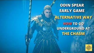 Odins Spear Early Game Guide  ALTERNATIVE WAY to Pass THE CHASM  AC VALHALLA [upl. by Coussoule]