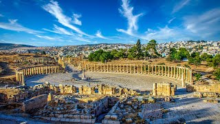 Jerash Jordan Ancient Roman Masterpiece [upl. by Nnaeoj735]