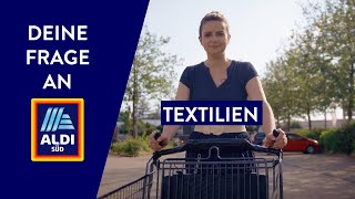 Textilien bei ALDI SÜD [upl. by Eyatnod]