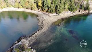 Whytecliff Park in 4K UHD with DJI Mavic Air amp Panasonic HCVX1 [upl. by Airitak]