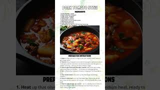 This Hearty Pork Tomato Stew Will Make Your Family BEG For More [upl. by Jacintha]