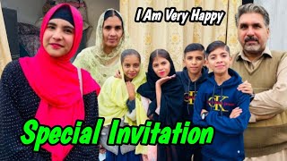 Special Invitation 💝  I Am Very Happy 🥰  Happy Punjabi Family [upl. by Mcclees]