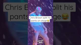 When ‘No Guidance’ made Chris Brown split his pants 😂💀 shorts chrisbrown [upl. by Odnala]