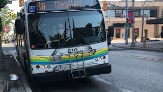 Transit Windsor Bus 610 New Flyer DE40LFR1A Devonshire Mall Via Transway [upl. by Atinra]