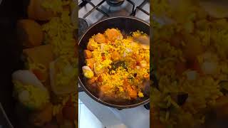 For todays cooking video Seafoods Paella thank you so much for watching like and subsribe my video [upl. by Prior]