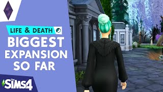 BIGGEST EXPANSION PACK YET EVEN MORE LIFE AND DEATH FEATURES REVEALED Sims 4 News [upl. by Ydnal206]