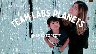 Team Lab Planets Tokyo  What to expect inside visiting with kids [upl. by Jermaine]