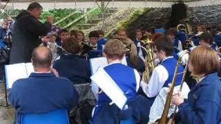 Poynton Youth Brass Band play Dimitri by Rodney Newton [upl. by Tartan]