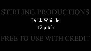 Duck’s Whistle pitches [upl. by Comyns]