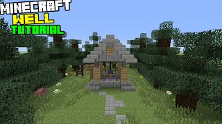 Minecraft Tutorial How To Make A Well [upl. by Stulin]