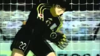 Captain Tsubasa La mejor atajada de Benji Price [upl. by Ogait]