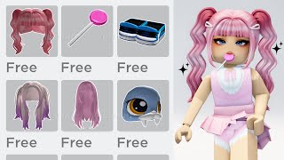 GET 15 NEW ROBLOX FREE ITEMS 🤩🥰 2024 EVENTS [upl. by Kcirddec]