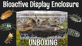 Bioactive Display Enclosure Unboxing [upl. by Naujuj179]