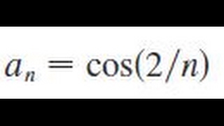 an  cos2n Determine whether the sequence converges or diverges [upl. by Woods886]