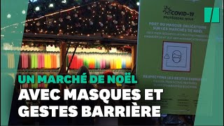 Le marché de Noël de Strasbourg le plus grand de France a ouvert [upl. by Nomelif695]