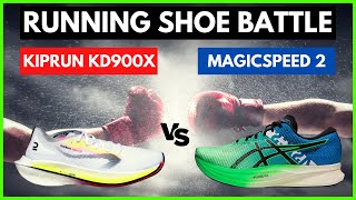 Asics Magic Speed 2 vs Kiprun KD900X [upl. by Ulrick]