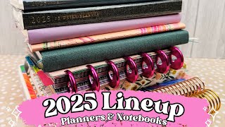 2025 Planner amp Notebook Lineup  Stalogy Sterling Ink Happy Planner Erin Condren Moleskine [upl. by Chun]