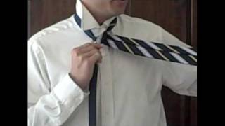 How to Tie a Half Windsor Knot  Art of Manliness [upl. by Tranquada576]