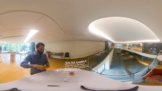 360º Experience Georgia Tech Covid19 Saliva Testing Fall 2021 [upl. by Levram]