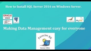 How to Install SQL Server 2014 on Windows Server 2012 [upl. by Assilaj]