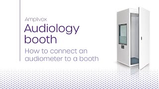 Audiology booth  How to connect an audiometer to a booth [upl. by Monarski]