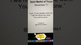 St Martin of Tours November 11th [upl. by Berna]