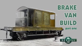 S2 E19 Bexhill West Model Railway  Etched Brass Brake Van Kit Build  Part One [upl. by Sidonie]