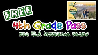 59 4th Grade Free National Parks Pass [upl. by Labotsirc]