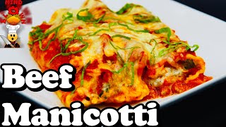 Homemade Manicotti Recipe by MIND BLOWN CHEF 🤯 [upl. by Cristine]