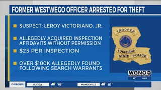 Former Westwego police officer accused of theft profiting over 100K [upl. by Burleigh]