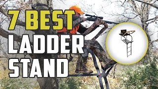 Best Ladder Stand Reviews  Top 7 Ladder Stands For Hunting [upl. by Ariella]