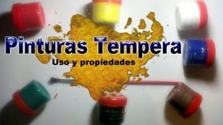 Técnicas de ilustración 13 PINTURAS TEMPERA cap 1 Uso y propiedades [upl. by Noisla]