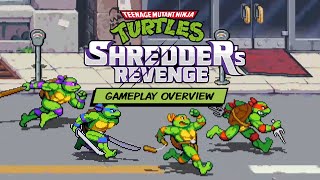 Teenage Mutant Ninja Turtles Shredder’s Revenge  Gameplay overview [upl. by Eiramasil]