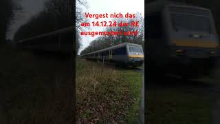 RE 6 nach Chemnitz leipzig trainspotting yellowtrainspoting [upl. by Yesllek]